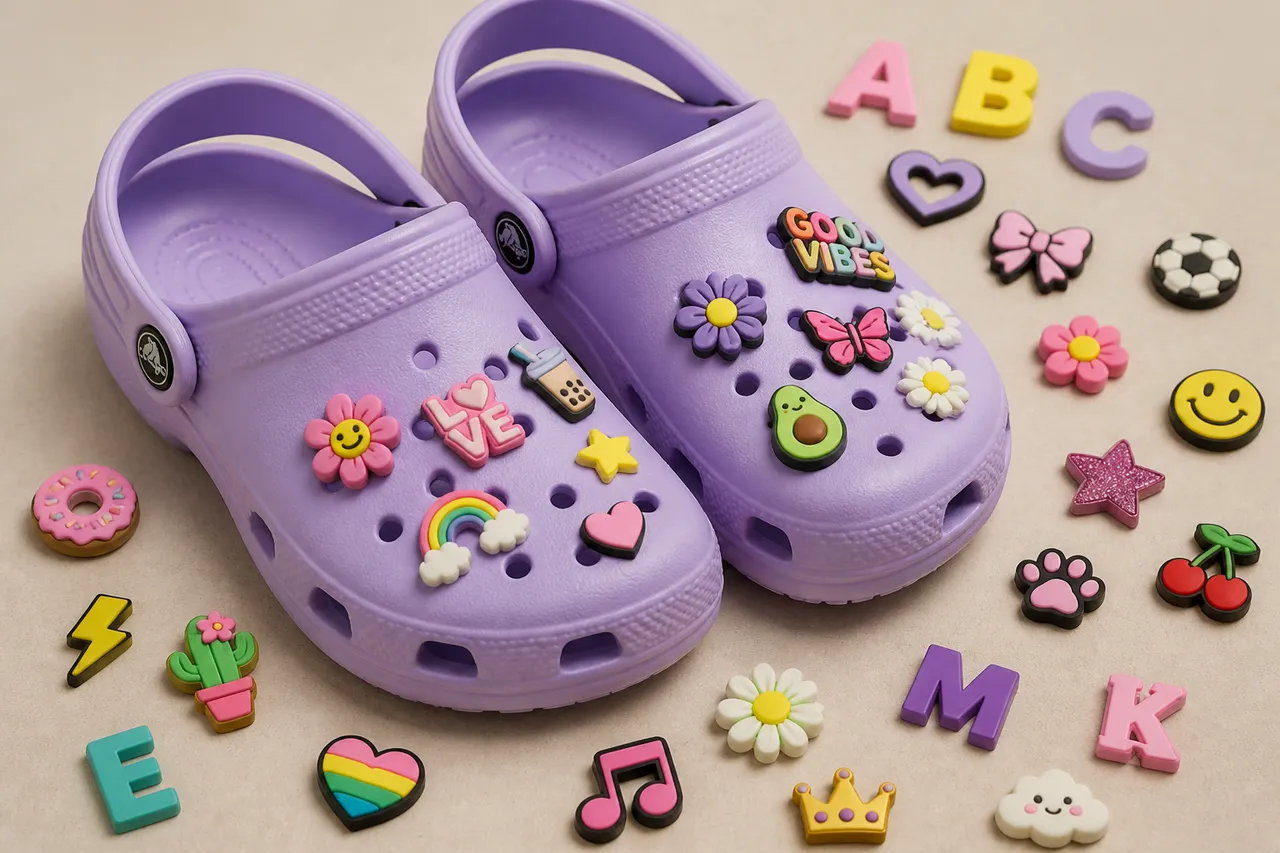 accesorii Jibbitz pentru personalizarea saboților Crocs