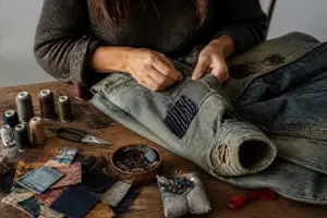 Frumusețea bestiei începe când hainele deteriorate primesc o nouă viață