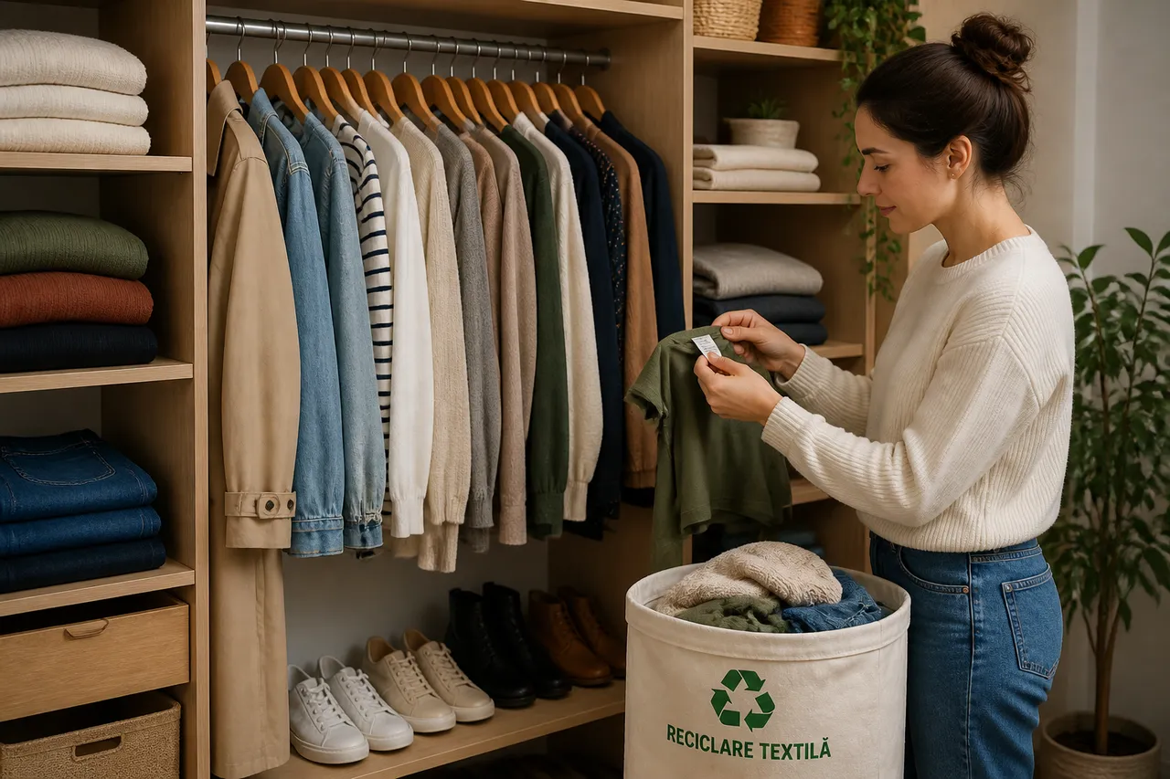 sustenabilitatea hainelor și reciclarea textilelor